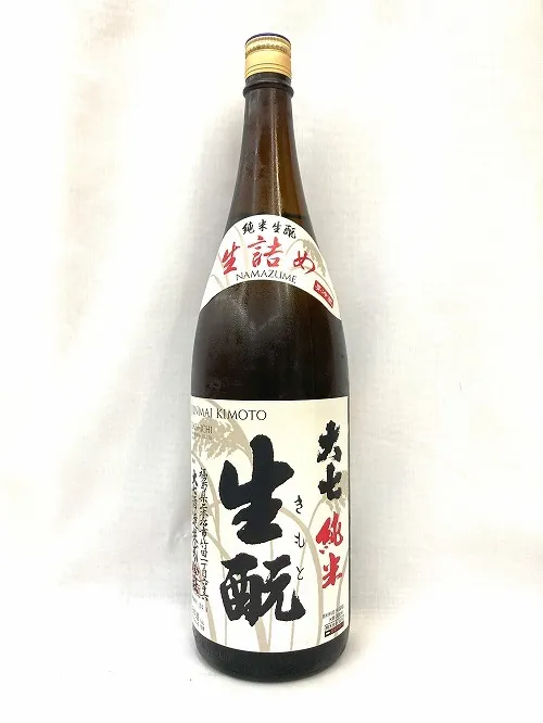 【日本酒】大七 純米 生もと 生詰め 1.8L