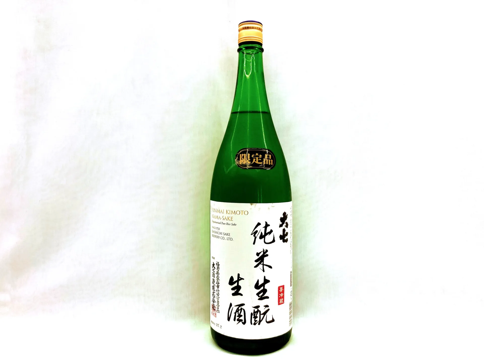 【日本酒】大七　純米　生酛　生酒　1800ml