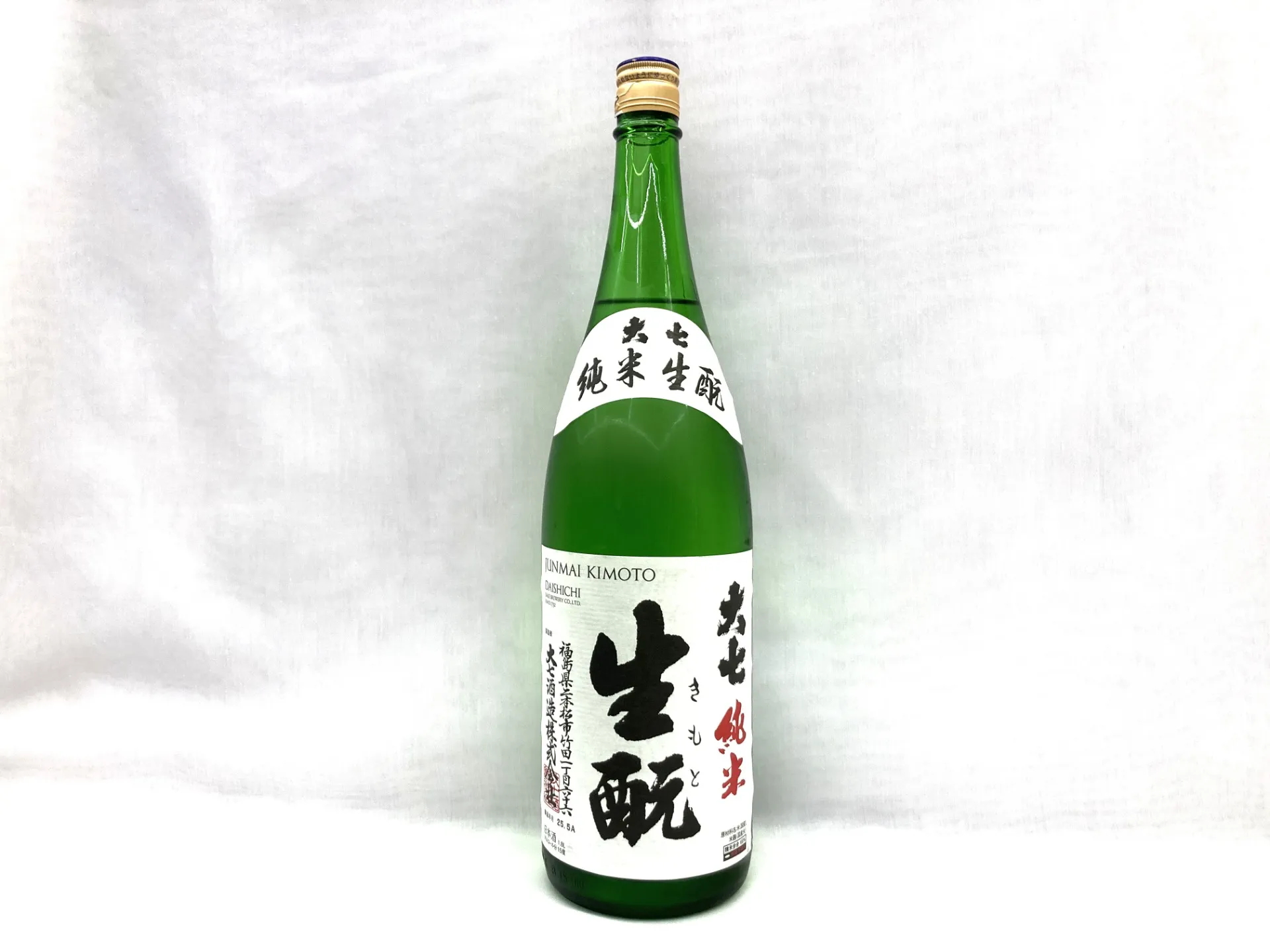 【日本酒】大七  純米  生酛 　 1.8L