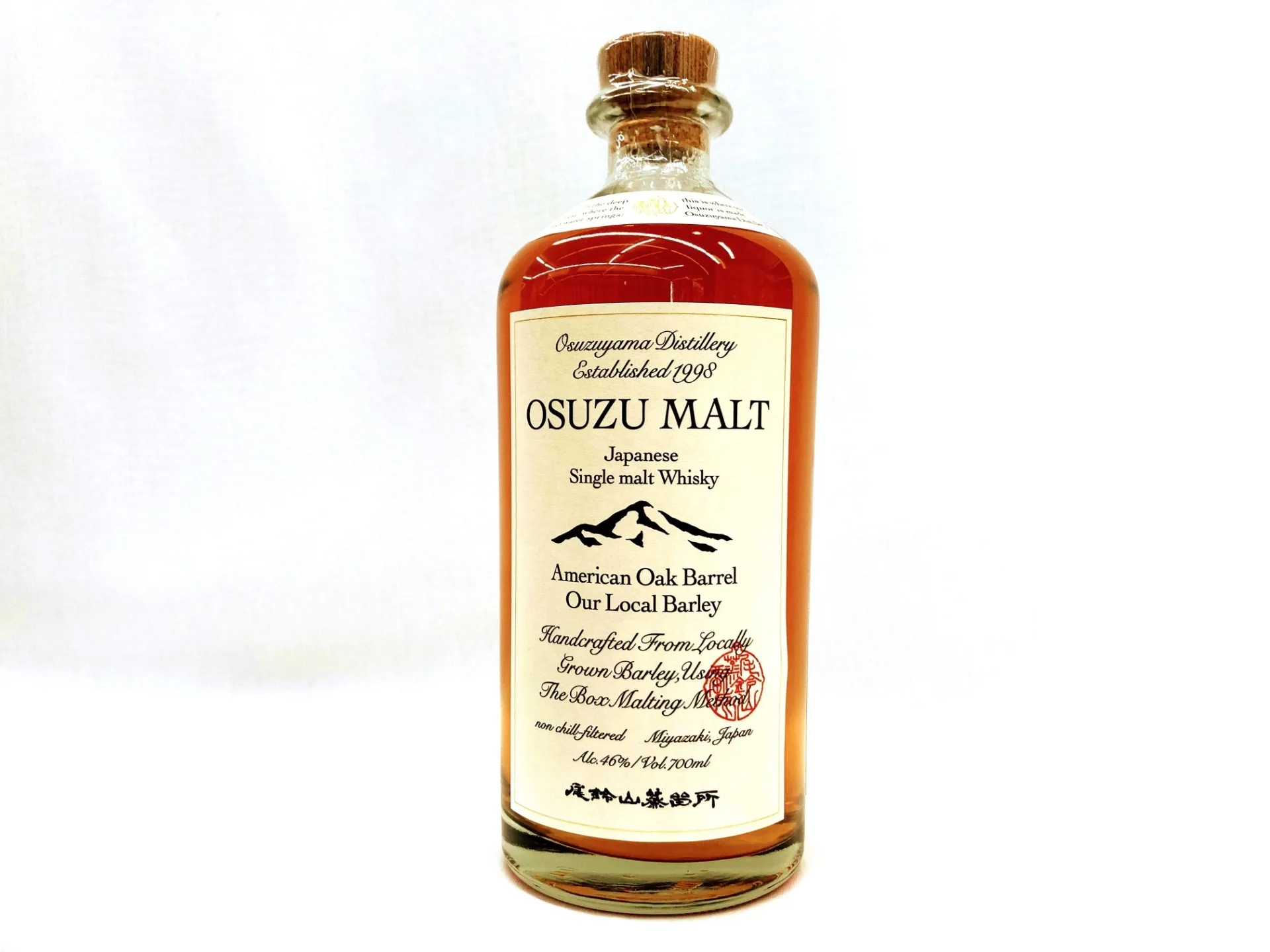 【ウイスキー】OSUZU  MALT  American Oak  Barrel    700ml　