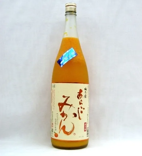 【果実酒】梅乃宿　あらごしみかん　1800ml