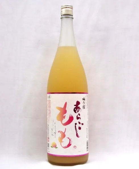 【果実酒】梅乃宿　あらごしもも　1800ml