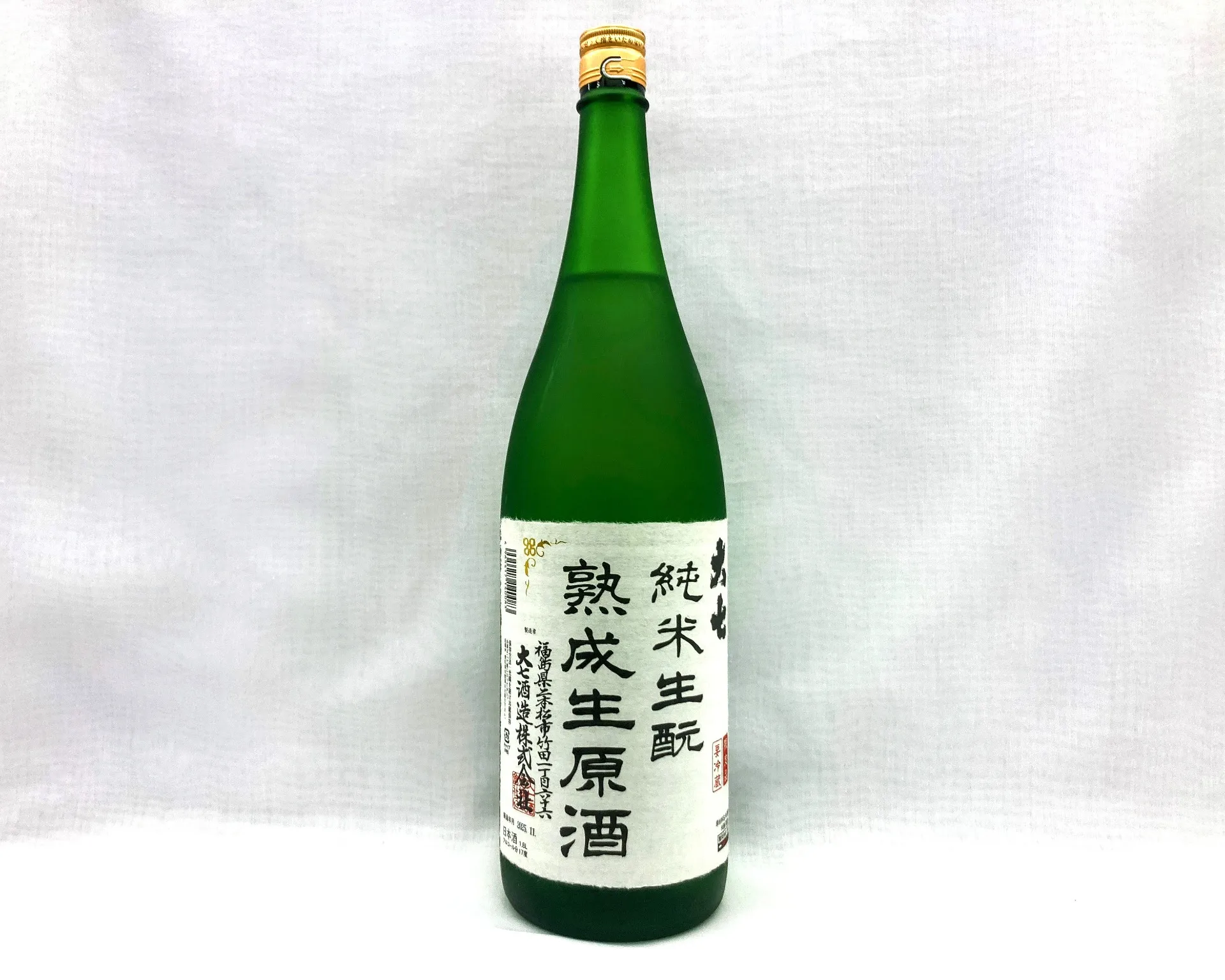 【日本酒】大七  純米  生酛　熟成生原酒　 1800ml
