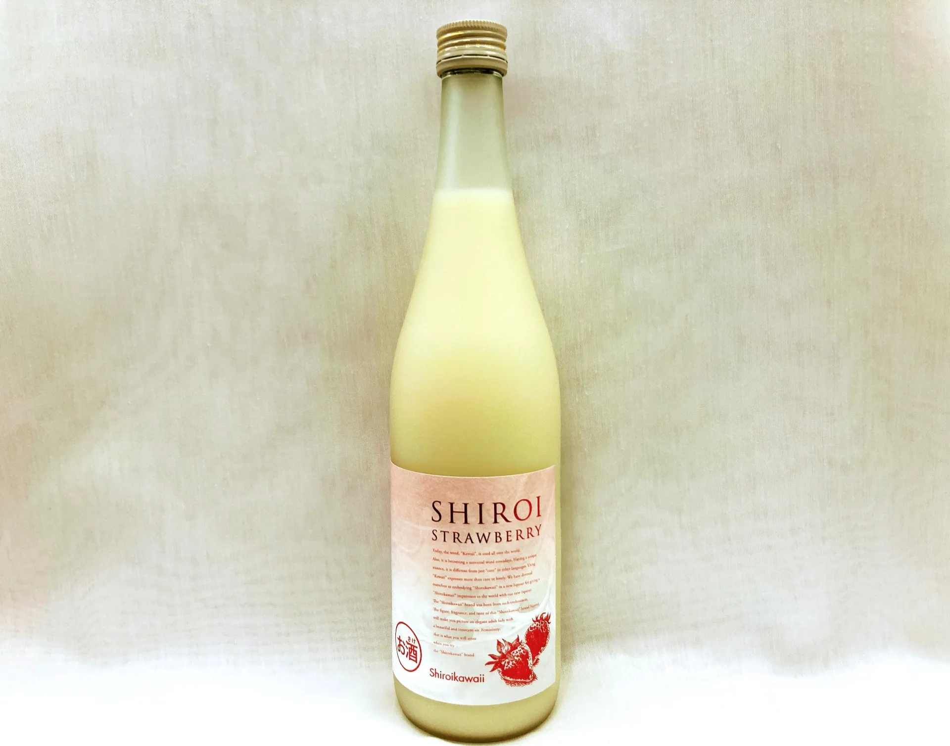 【果実酒】かわいい 白いいちご 720ml