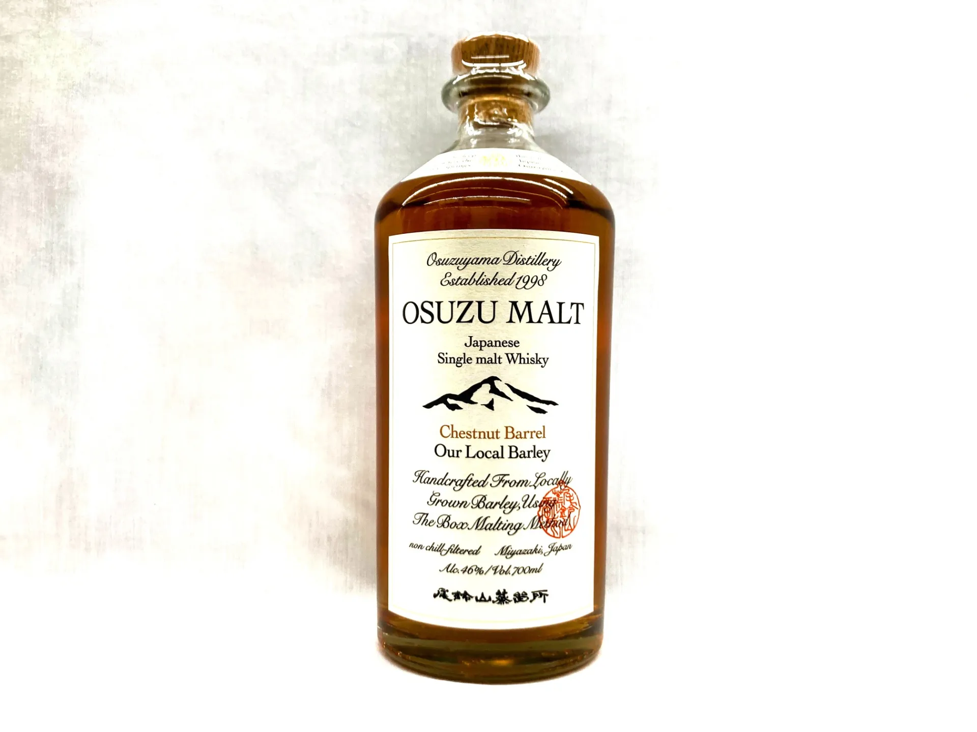 【ウイスキー】OSUZU  MALT  Chestnut  Barrel    （尾鈴モルト　栗樽）　700ml　