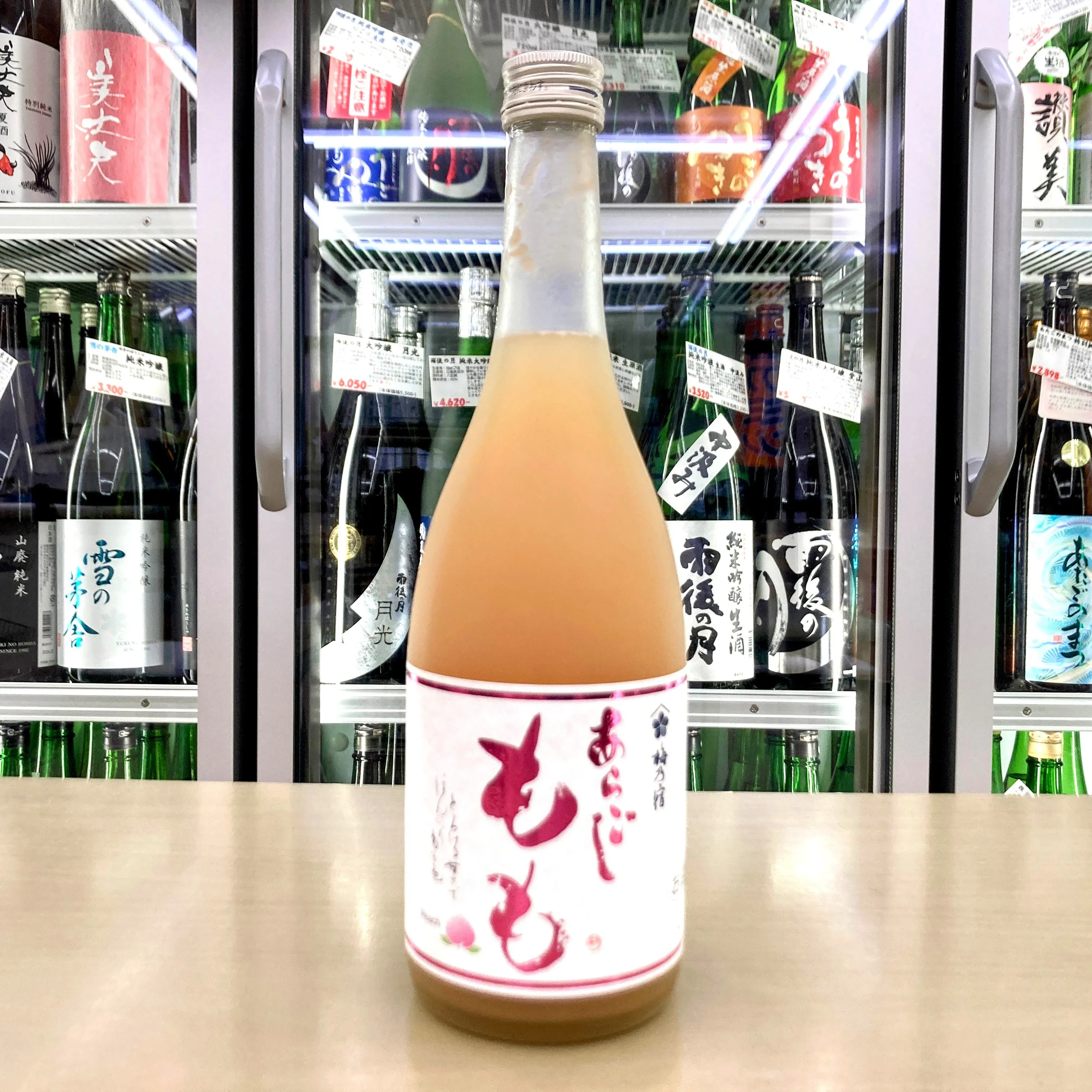 甘く濃厚な桃がたっぷり入ったリキュール🍑